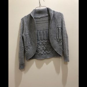 Ladies gray jacket